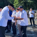 Bupati Halsel Pimpin Apel Perdana Pasca Lebaran, Tekan Peningkatan Pelayanan ASN