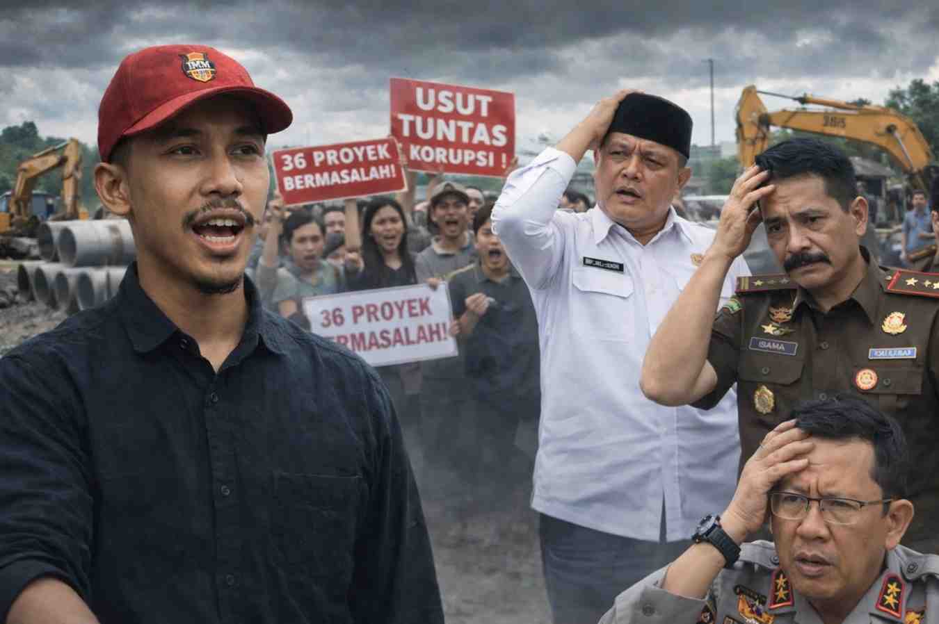36 Proyek Normalisasi Sungai Bermasalah, IMM Sula Singgung Peran Kapolda Malut