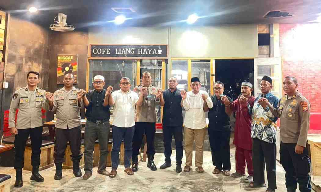 Polres Taliabu, Forkopimda Gandeng Tokoh Agama Deklarasikan Damai