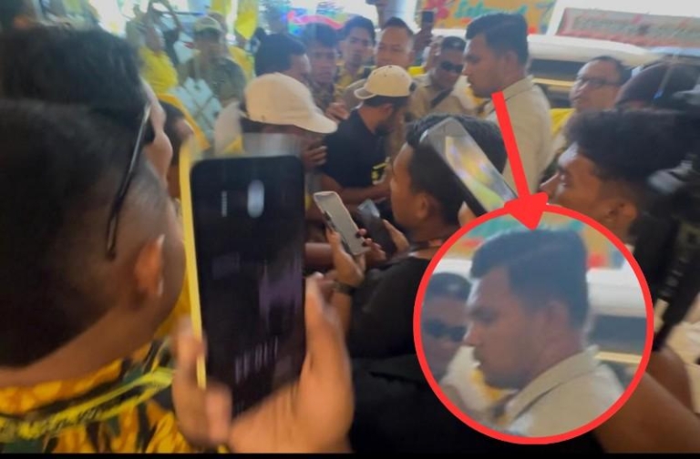 Ajudan Menteri ESDM Diduga Aniaya Jurnalis di Musda VI Golkar Malut