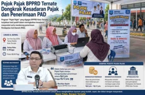 Pojok Pajak Jadi Magnet Wajib Pajak, PAD Terdongkrak 