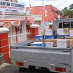 Gerindra Ternate Salurkan Bantuan untuk Korban Gempa Batang Dua