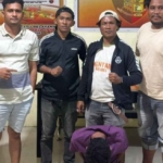 Resmob Halsel Tangkap Pelaku Pencurian Kabel Lampu Jalan