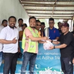 Harita Nickel Berbagi Hewan Kurban di Momen Iduladha 1447 H