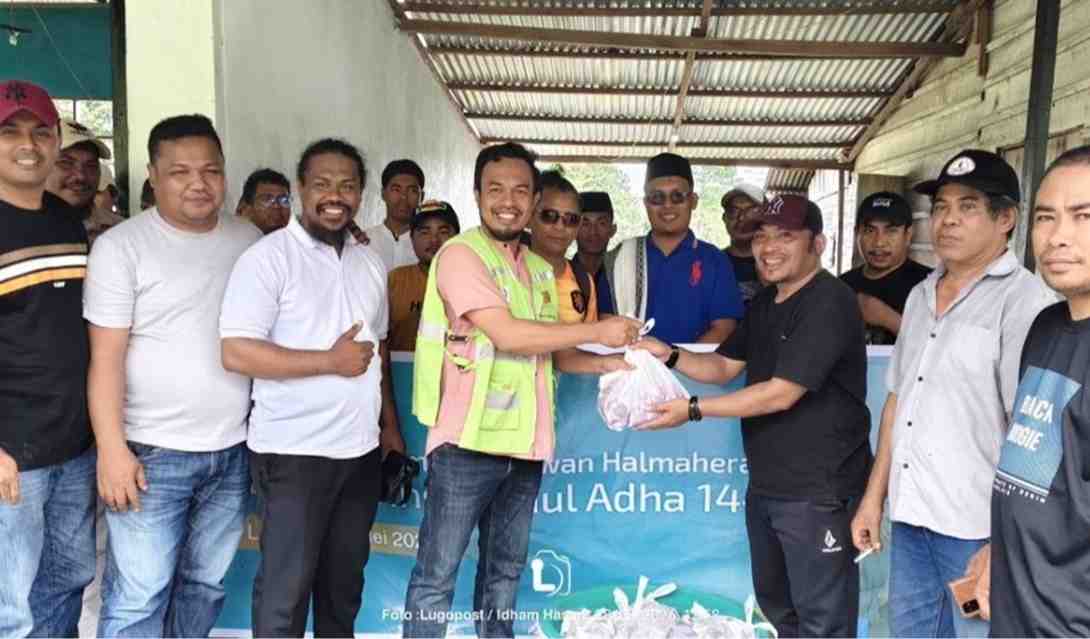 Harita Nickel Berbagi Hewan Kurban di Momen Iduladha 1447 H