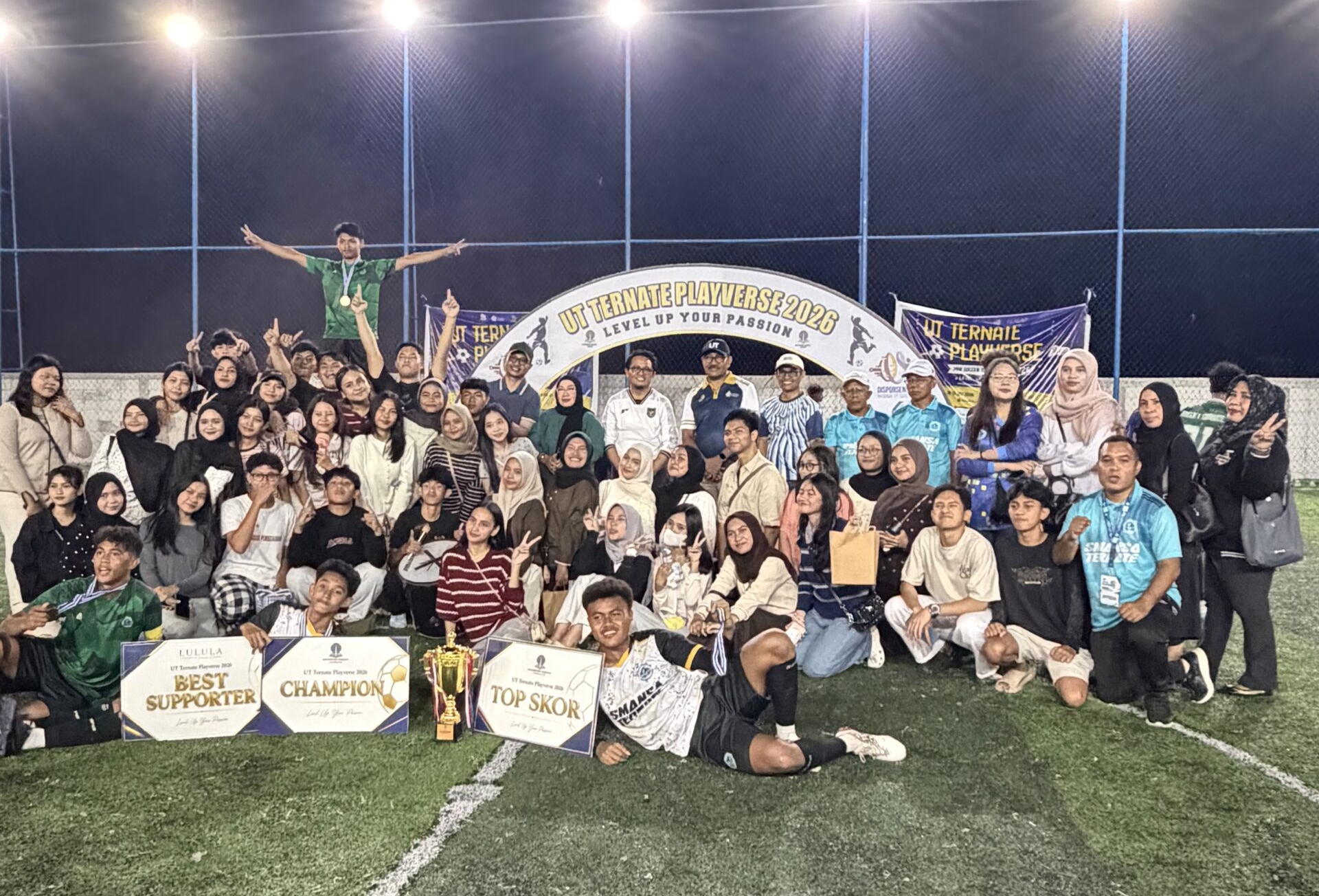 Wildan Bersinar, SMAN 1 Juara di Playverse Mini Soccer UT Ternate