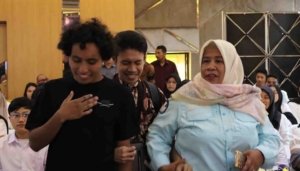 Tanpa Batas, Mahasiswa Difabel UT Ternate Ikuti OSMB PKBJJ