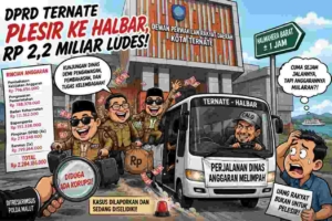 DPRD Ternate Disorot, Rp2,2 Miliar Perjalanan Dinas ke Halbar