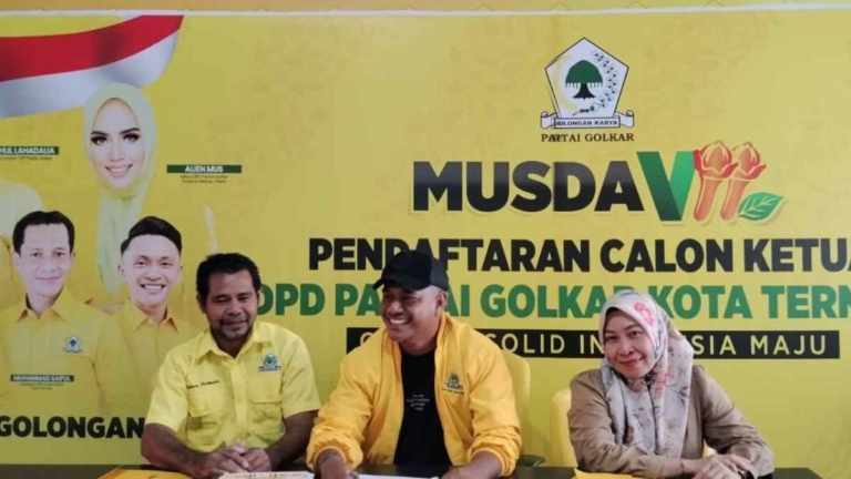 Golkar Ternate Cari Nahkoda Baru, Musda Digelar 11 Oktober